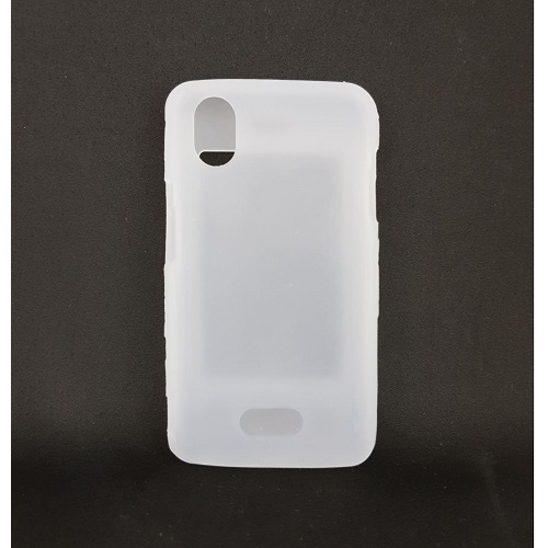 SILICONE CASE LG KP500 WHITE