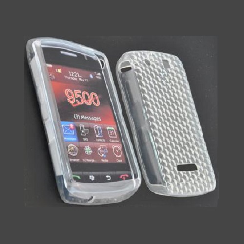 SILICONE CASE BLACKBERRY 9530 STORM WHITE PRISMA