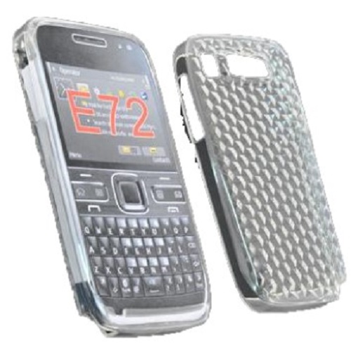 SILICONE CASE NOKIA E72 TRASPARENTE PRISMA