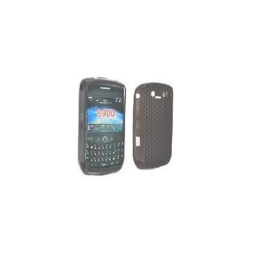 SILICONE CASE BLACKBERRY 8900 CURVE BLACK PRISMA