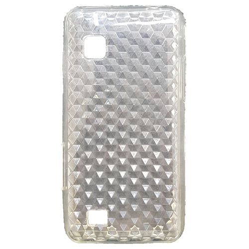 SILICONE CASE SAMSUNG S5260 STAR II BIANCO PRISMA