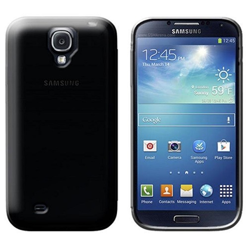 SILICONE CASE SAMSUNG I9505 GALAXY S4 NERO TRASPARENTE