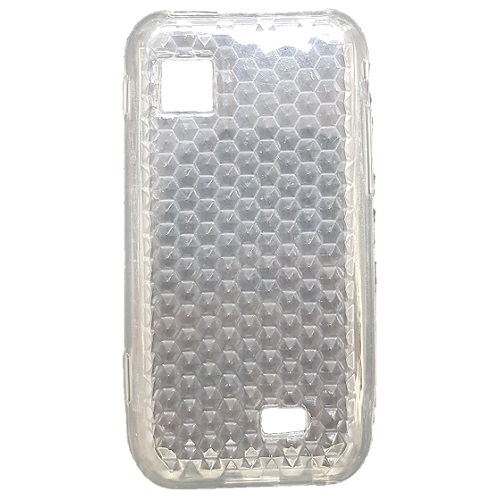 SILICONE CASE SAMSUNG S5250 GALAXY WAWE 525 BIANCO PRISMA