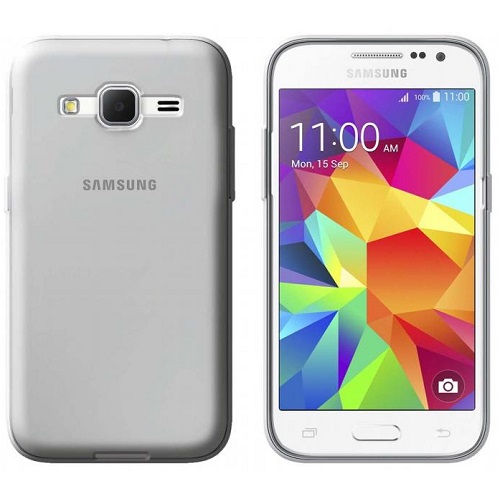 SILICONE CASE SAMSUNG G360 GALAXY CORE PRIME TRASPARENTE