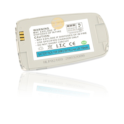 BATTERIA SAMSUNG E700 SILVER