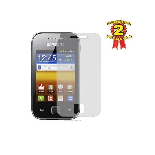 2 PELLICOLE PROTEGGI DISPLAY SAMSUNG S5360