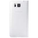 S VIEW COVER SAMSUNG GT-G850 GALAXY ALPHA WHITE