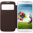 S VIEW COVER SAMSUNG GT-I9505 GALAXY S4 BROWN