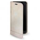 CUSTODIA ECO PELLE SAMSUNG SM-G935 GALAXY S7 EDGE AVORIO CHIUSURA A LIBRO