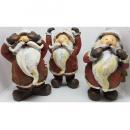 I TRE BABBI NATALE SAGGI - STATUETTE IN CERAMICA