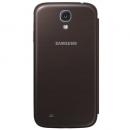 S VIEW COVER SAMSUNG GT-I9505 GALAXY S4 BROWN