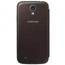 S VIEW COVER SAMSUNG GT-I9505 GALAXY S4 BROWN