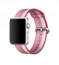 APPLE CINTURINO IN NYLON INTRECCIATO 42 MM LAMPONE