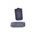CUSTODIA A SACCHETTO ECO PELLE APPLE IPHONE 4 BLACK