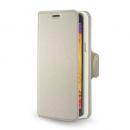 CUSTODIA ECO PELLE SAMSUNG SM-N750 GALAXY NOTE 3 NEO WHITE CHIUSURA A LIBRO